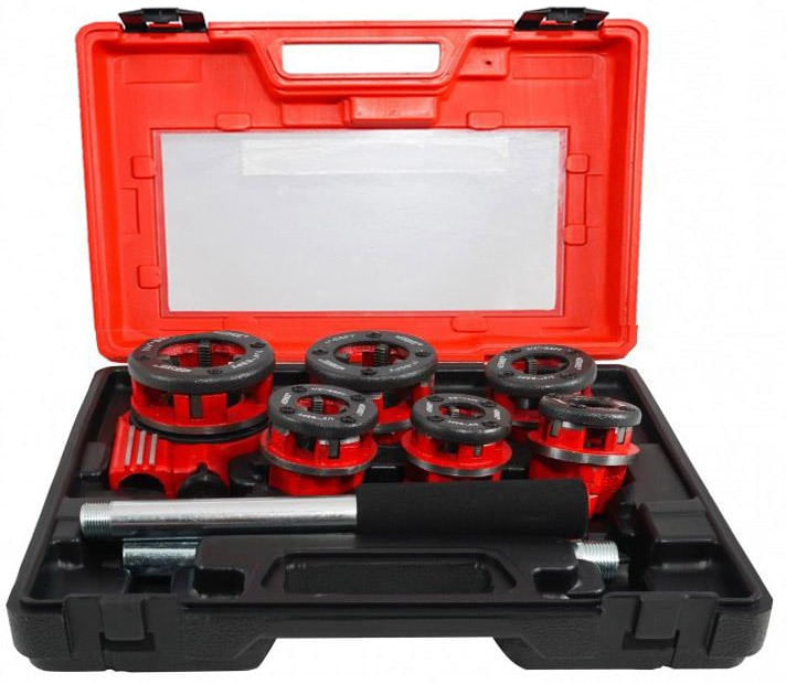 Set clupa filetat, 6 piese, V07516, Verke