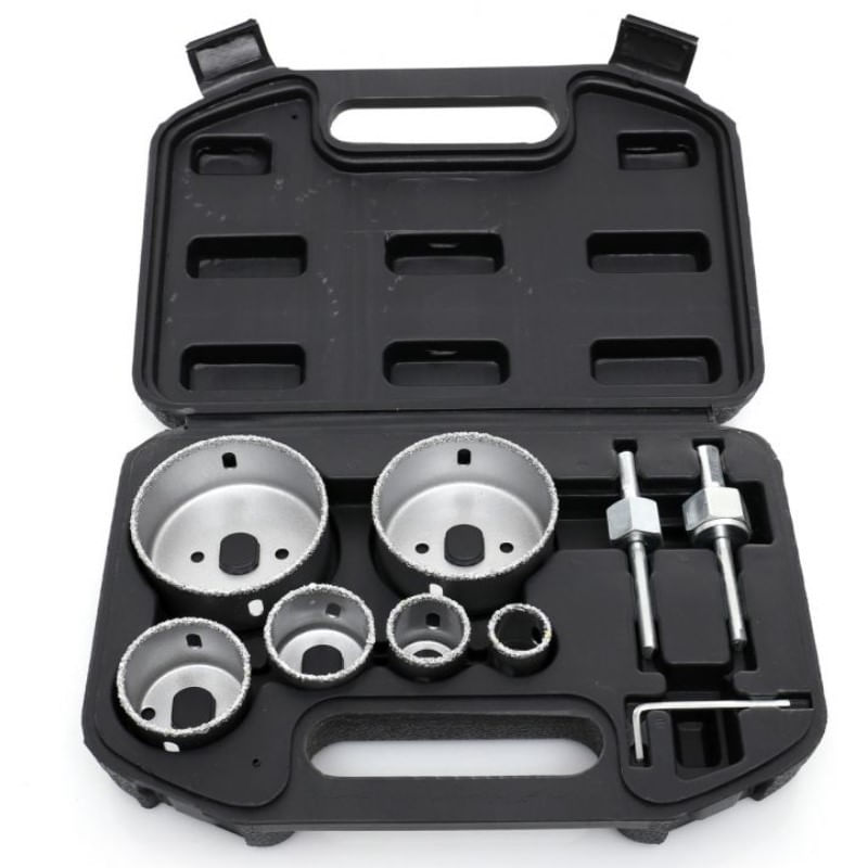 Set carote, Kraft&Dele KD10285, 22-73 mm, 9 piese