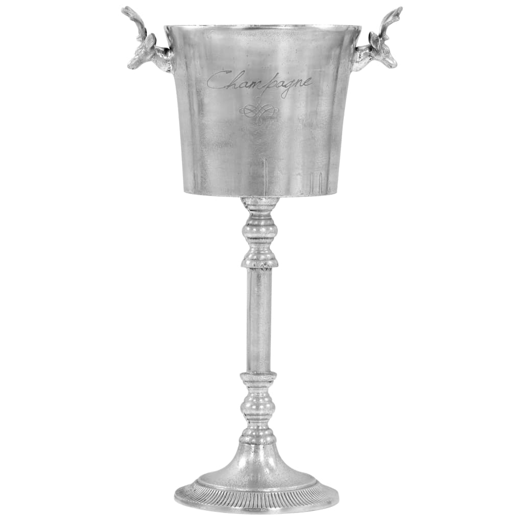 Frapiera sampanie, argintiu, 39 x 29 x 71 cm, aluminiu