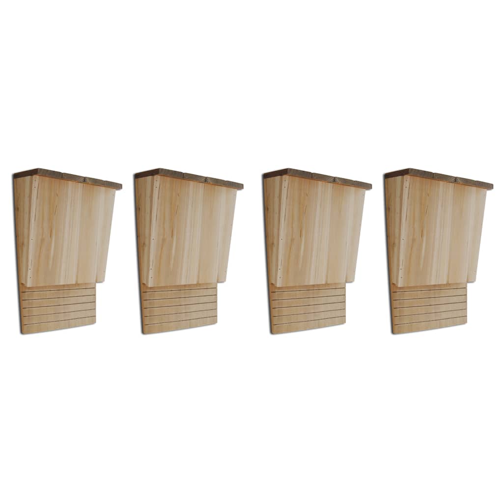 Casute de lilieci, 4 buc., 22 x 12 x 34 cm, lemn