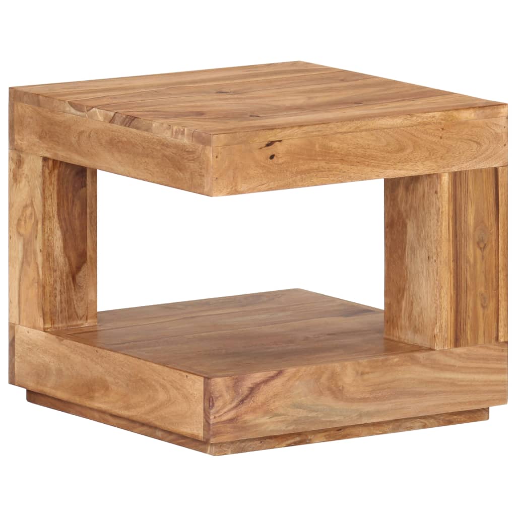 Masuta de cafea, 45x45x40 cm, lemn masiv de acacia — imaginea 8