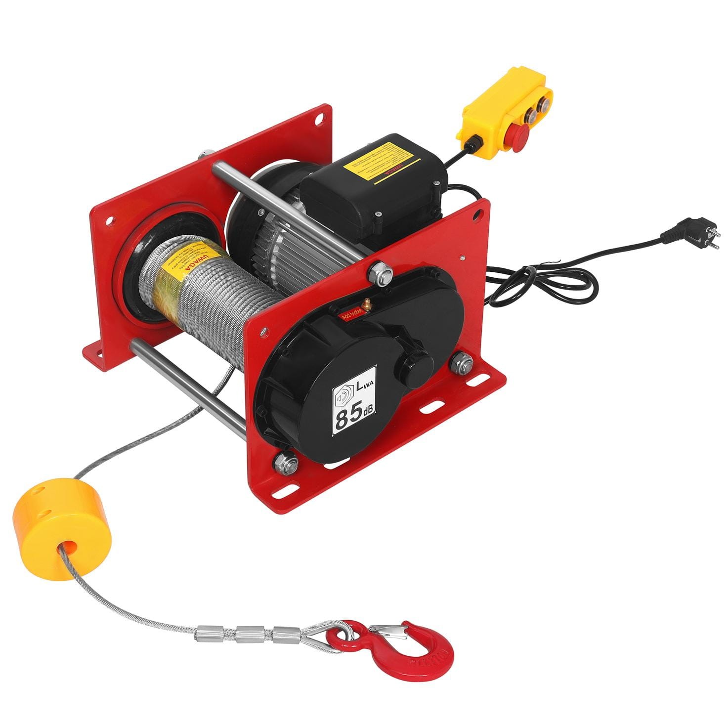 Troliu electric pentru constructii Kraft&Dele KD1649, 30m, 500/999 kg, 1.9 kW — imaginea 5
