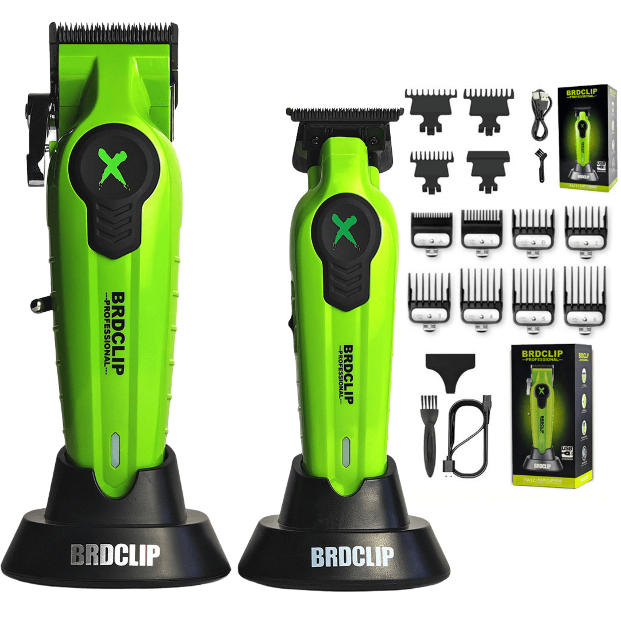 Set Masina de Tuns si Trimmer Profesional BIRAI BRDPRO, Motore Puternice 7000/7700 RPM, Accesorii Incluse, Ideal - imagine 3