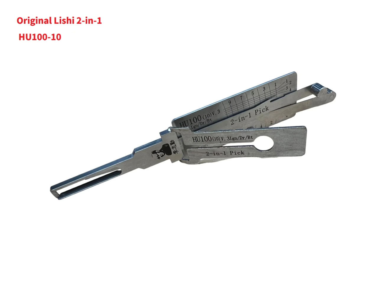 Decodor auto Lishi HU100-10 2 in 1 pick pentru chei Opel Vauxhall Saab, si masini americane, lama HU100 10-cut - imagine 5