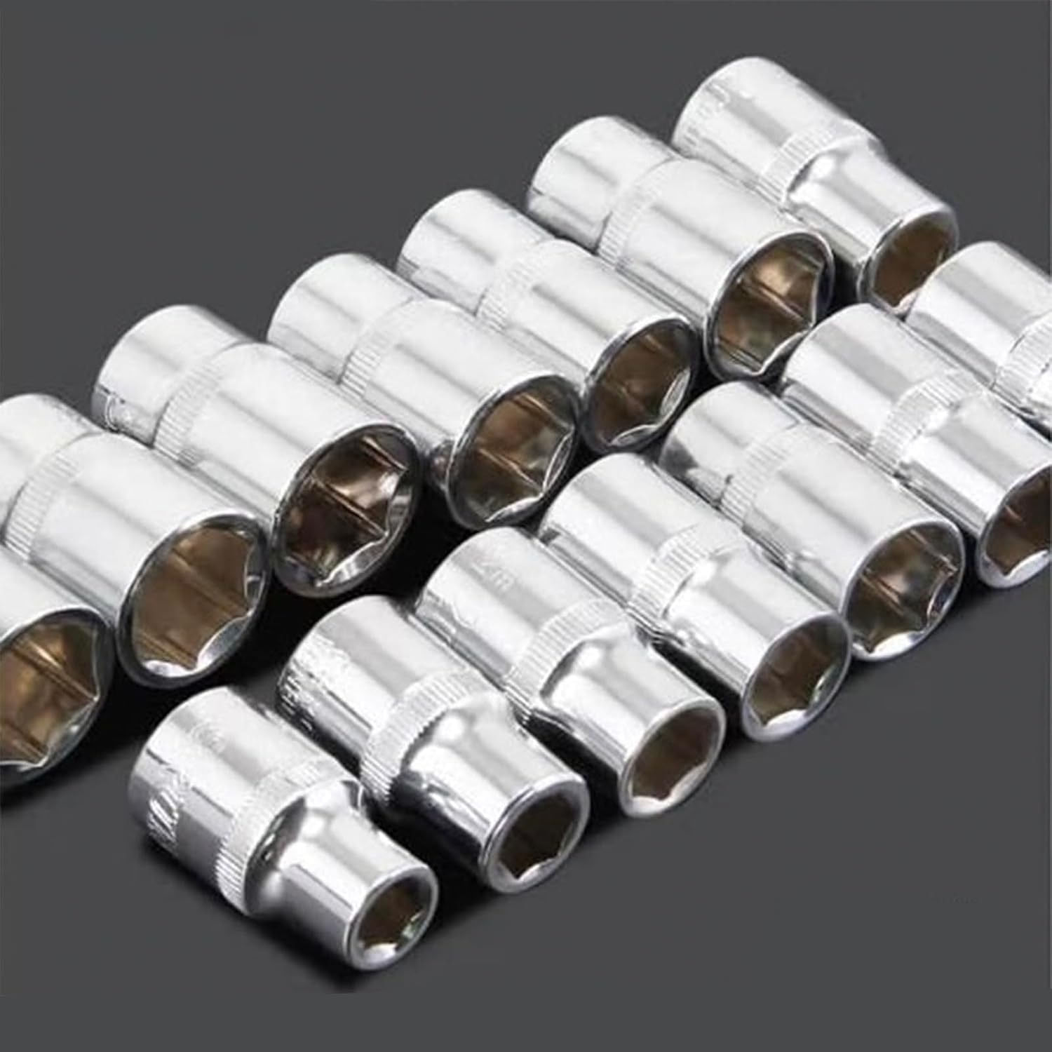 Trusa scule tubulare 108 Piese – Set Profesional Chrome Vanadium, complet si durabil, Brivoo® — imaginea 2