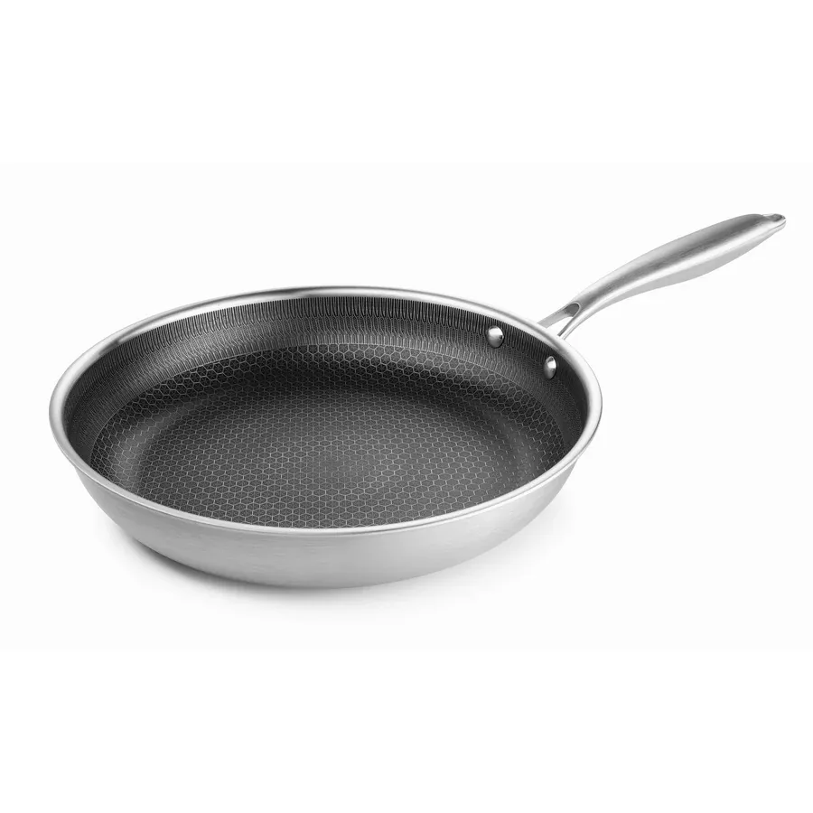 Tigaie din inox cu strat antiaderent – 20 cm, model fagure