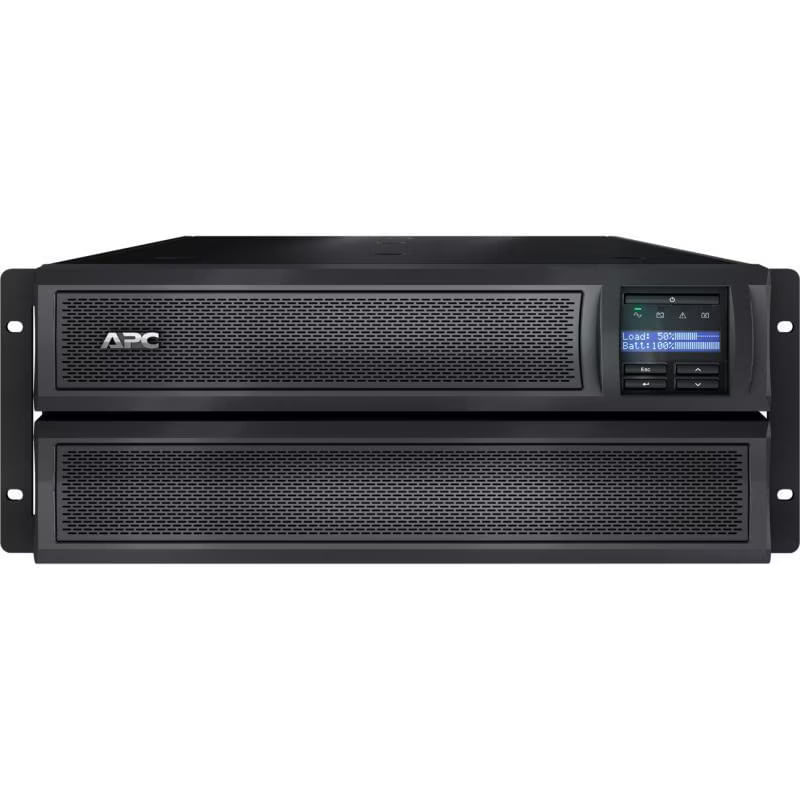 UPS APC SMX3000HV Smart Rack/tower convertible 4U, 3000VA/2700W, 8 prize IEC C13, 2 prize IEC C19, LCD Display