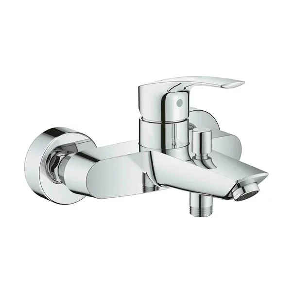 Baterie cada - dus Grohe Eurosmart New crom monocomanda — imaginea 2