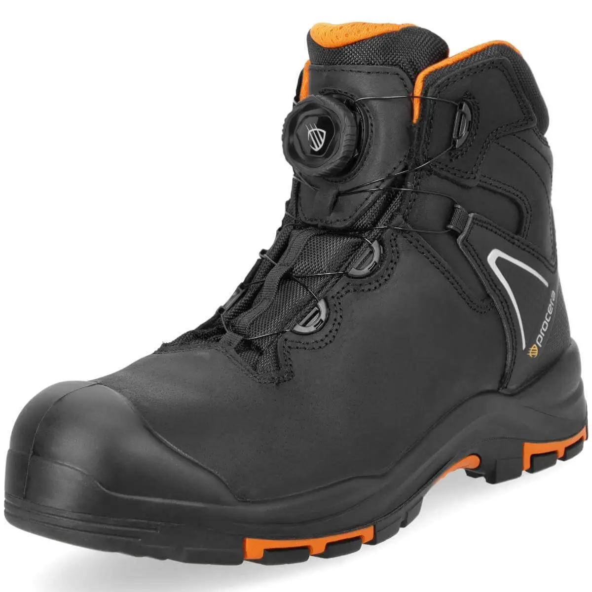 Bocanci de protectie cu bombeu din compozit, Procera, Centaur Black Spin, S3 Negru — imaginea 5