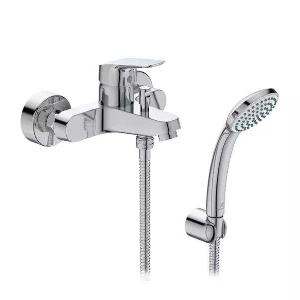 Baterie cada - dus Ideal Standard Ceraflex crom lucios cu set de dus — imaginea 3