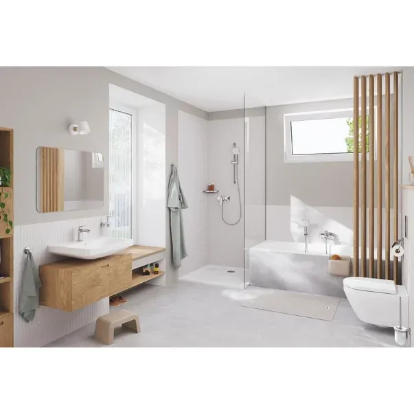 Baterie dus Grohe Cubeo monocomanda crom lucios — imaginea 5