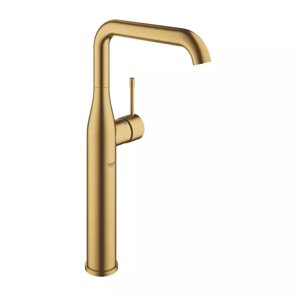 Baterie lavoar inalta Grohe Essence XL auriu periat Cool Sunrise — imaginea 2