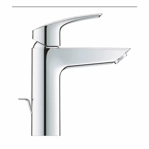 Baterie lavoar Grohe Eurosmart New M-Size monocomanda crom — imaginea 4