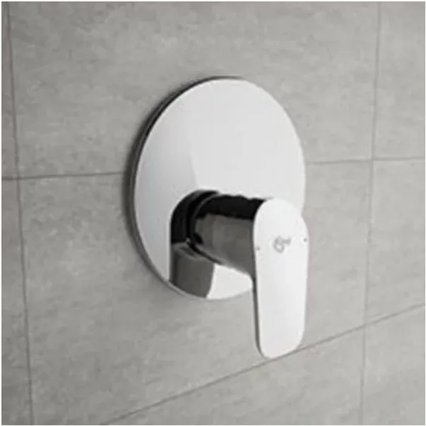 Baterie dus incastrata Ideal Standard Ceraflex cu corp ingropat crom — imaginea 2
