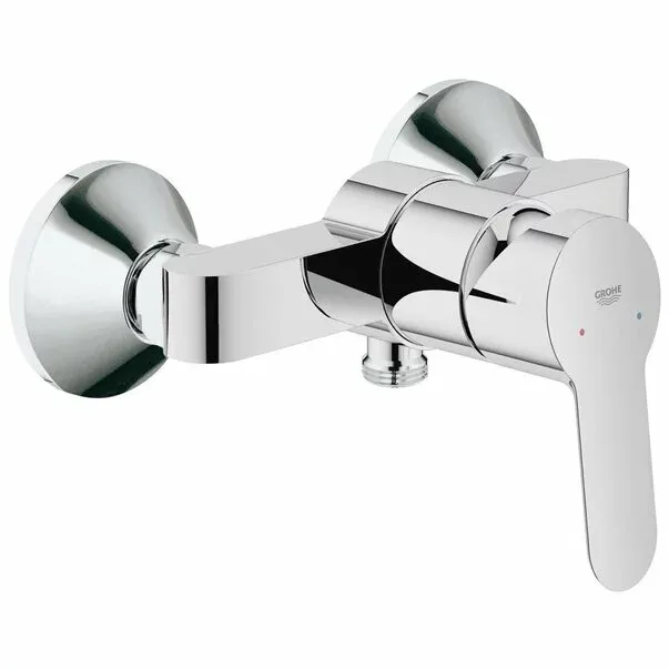 Baterie dus Grohe BauEdge crom lucios — imaginea 2