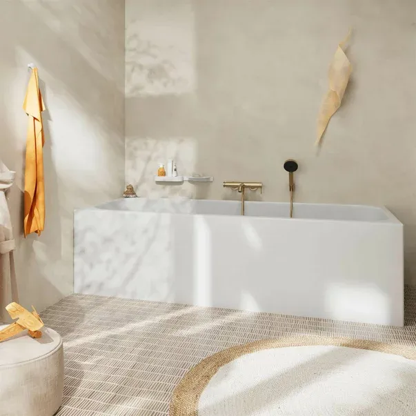 Baterie cada - dus bronz periat Hansgrohe Tecturis S — imaginea 2