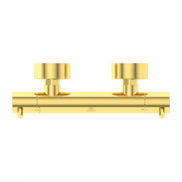 Baterie dus termostatata Ideal Standard Ceratherm T125 auriu periat — imaginea 6