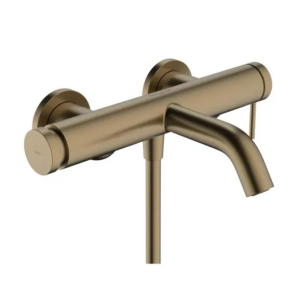 Baterie cada - dus bronz periat Hansgrohe Tecturis S — imaginea 3