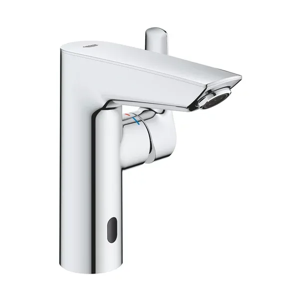 Baterie lavoar Grohe Eurosmart M crom lucios cu senzor — imaginea 2