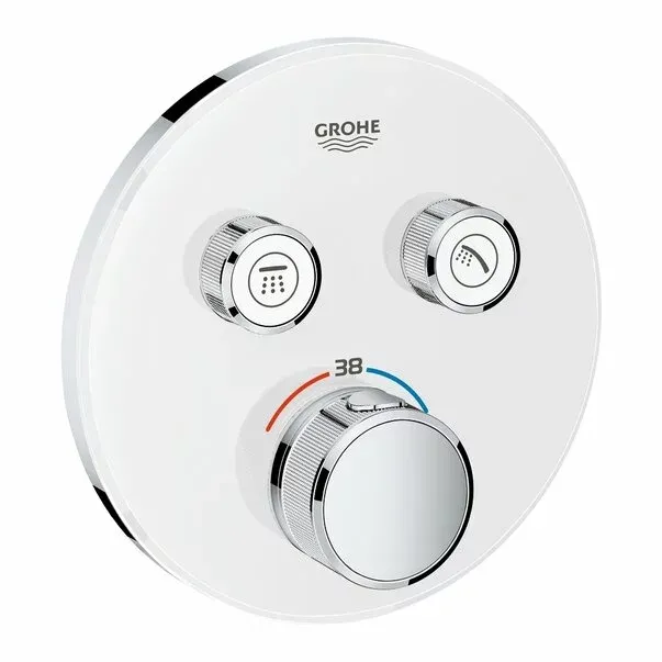 Baterie dus alba Grohe Grohtherm SmartControl termostatica — imaginea 2