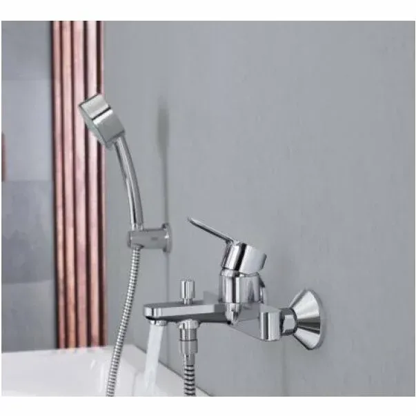 Baterie cada - dus Grohe BauEdge crom — imaginea 4