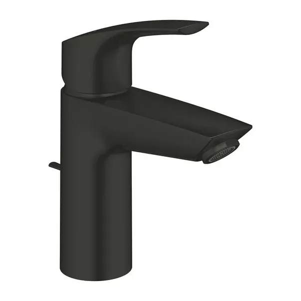 Baterie lavoar monocomanda negru mat Grohe Eurosmart New S — imaginea 2