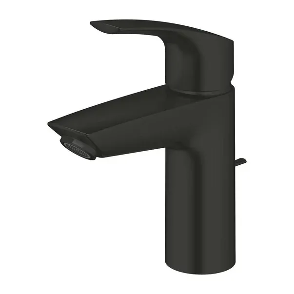 Baterie lavoar monocomanda negru mat Grohe Eurosmart New S — imaginea 3