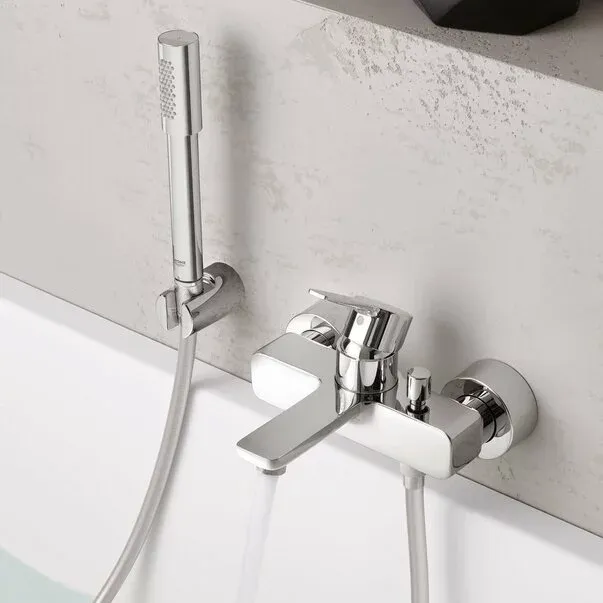 Baterie cada - dus Grohe Lineare crom lucios — imaginea 3