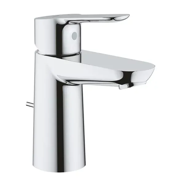 Set baterii lavoar cada Grohe BauEdge si dus cu bara Tempesta crom lucios — imaginea 3