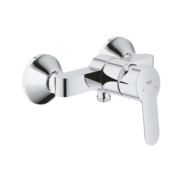 Set baterii lavoar dus Grohe BauEdge si dus cu bara Tempesta crom lucios — imaginea 7
