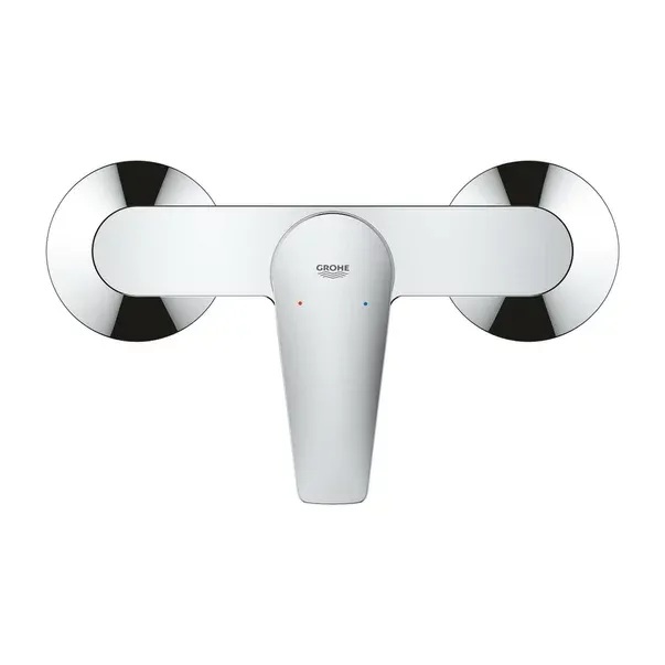 Baterie dus Grohe BauEdge New crom lucios — imaginea 4