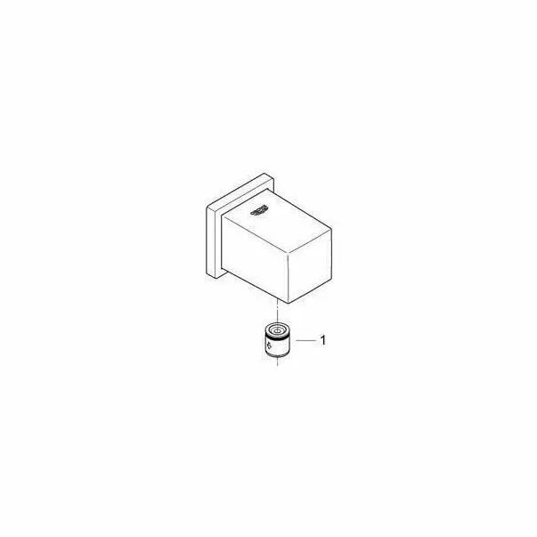 Cot de iesire dus Grohe Euphoria Cube — imaginea 2