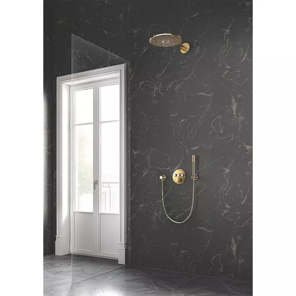 Furtun de dus Grohe SilverFlex 175 cm auriu lucios Cool Sunrise — imaginea 2