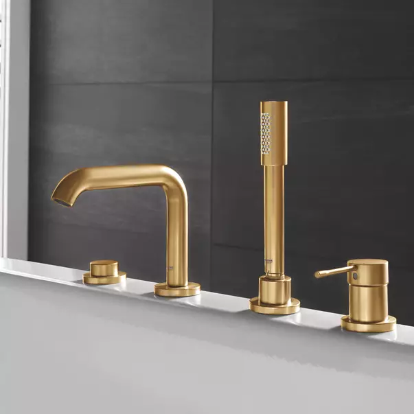 Para de dus Grohe Sena auriu periat Cool Sunrise 1 tip de jet — imaginea 2
