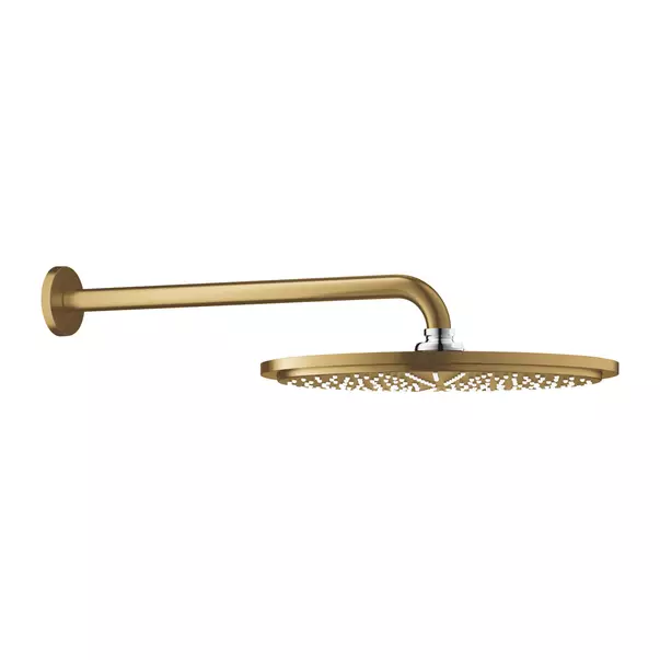 Palarie si brat de dus Grohe Rainshower Cosmopolitan 310 auriu periat Cool Sunrise 1 functie — imaginea 2