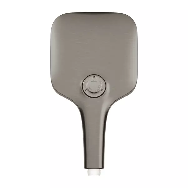 Para de dus Grohe Rainshower SmartActive 130 Cube 3 functii antracit periat Hard Graphite — imaginea 8