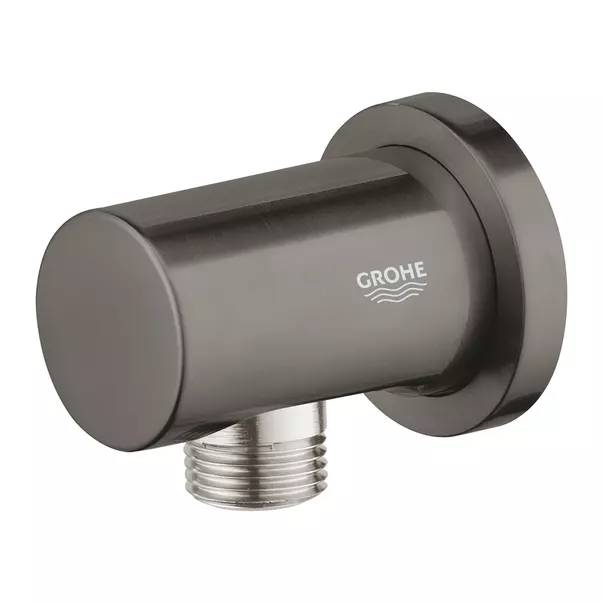 Cot de iesire dus Grohe Rainshower antracit periat Hard Graphite — imaginea 4