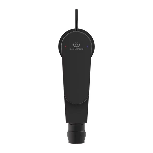 Baterie bideu Ideal Standard Cerafine O cu ventil pop-up negru mat — imaginea 2