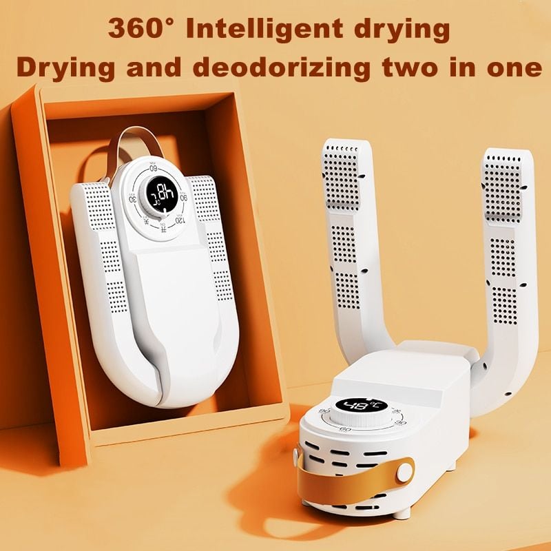 Uscator Electric pentru Incaltaminte, 360° aer cald, functie antibacteriana 99%, timer inteligent 120 min