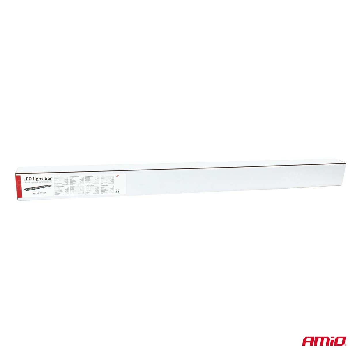 Proiector LED BAR model "SLIM" pentru Off-Road, ATV, SSV, putere 216W, culoare 6500K, tensiune 9-36V, 650 x 27 x 43 mm — imaginea 5