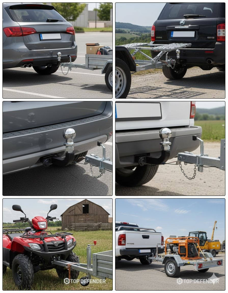 Carlig de tractare remorca Verke 3.5 tone, model V80089 - imagine 6