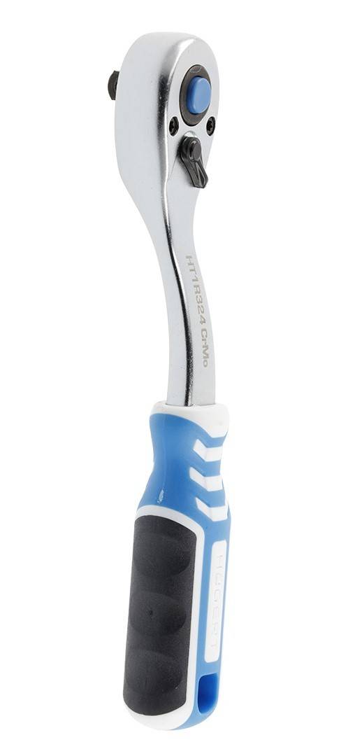 Cheie cu clichet reversbil 1/4" cu 72 dinti Hogert-HT1R324 — imaginea 2