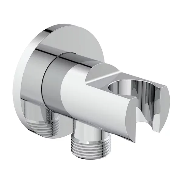 Cot de iesire dus cu suport Ideal Standard Multisuite crom lucios — imaginea 2