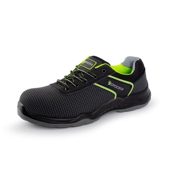 Pantofi de protectie, cu bombeu metalic, STINGER S1, Procera 46 — imaginea 4