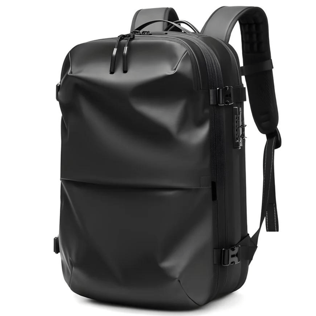 Rucsac de calatorie cu Vacuum DASBO, Bagaj de mana multifunctional, Impermeabil, Extensibil, Multiple compartimente,60 L - imagine 2