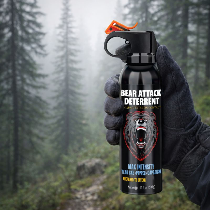 Spray Anti-Urs MRG M1217, 330ml, Cu piper si Capsaicina, Raza 8m, Aluminiu - imagine 7