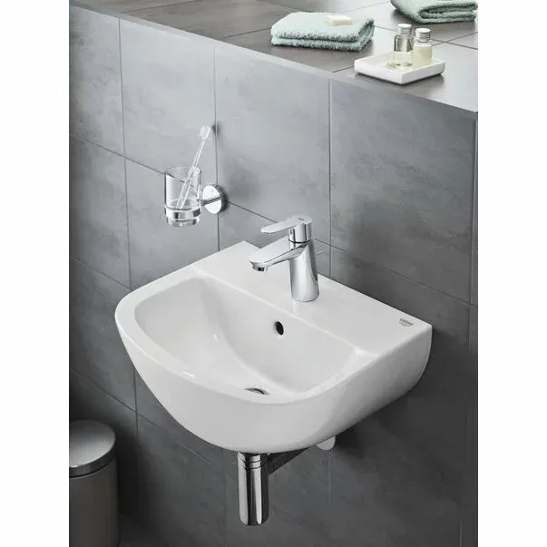 Baterie lavoar Grohe BauEdge M crom lucios — imaginea 4