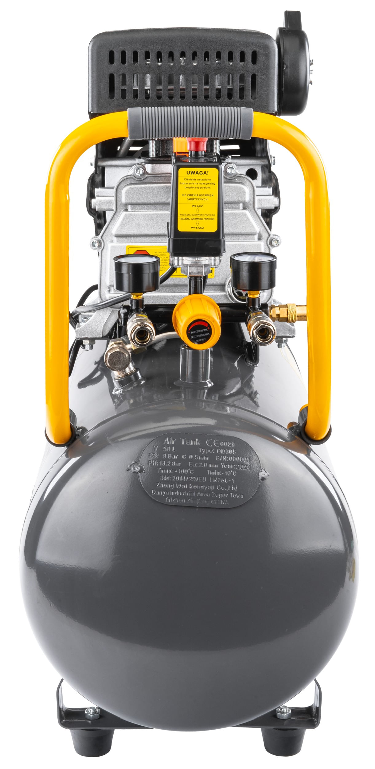 Compresor de ulei, capacitate 50L, Powermat, PM0685 — imaginea 2