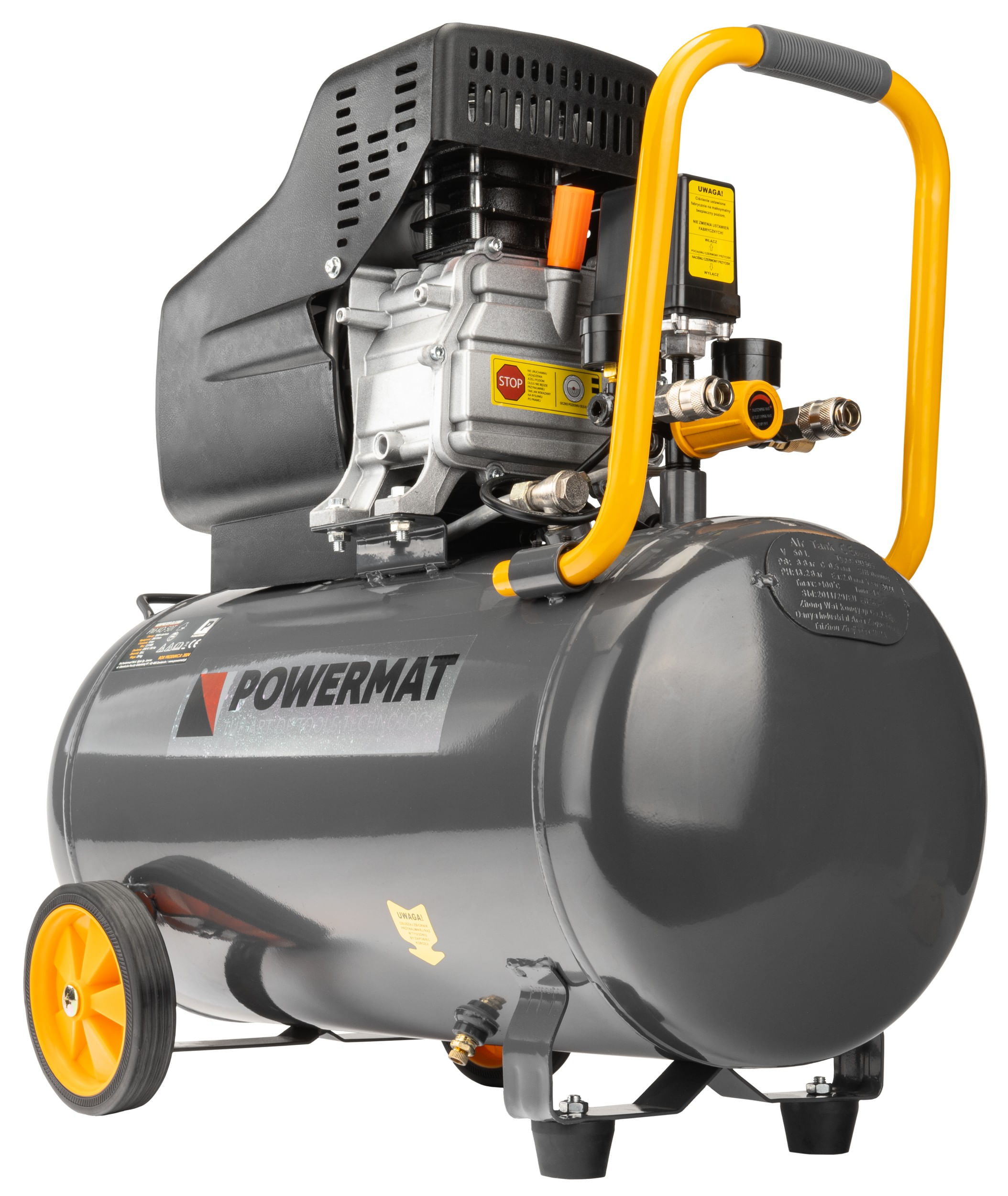 Compresor de ulei, capacitate 50L, Powermat, PM0685 — imaginea 9