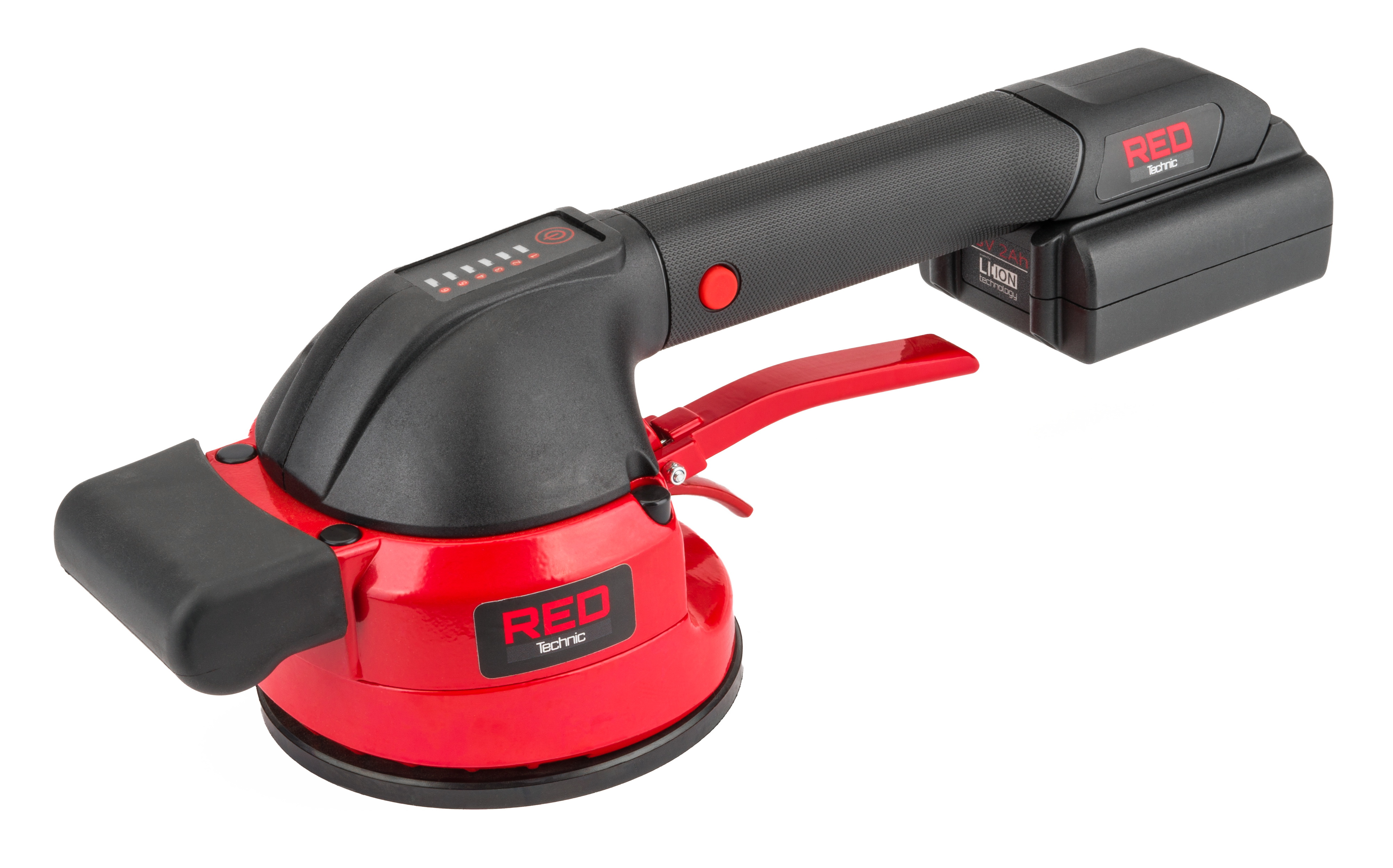 Ventuza vibranta 6 viteze, Red Technic ,18V, cu acumulatori, RTAPW0010 — imaginea 4